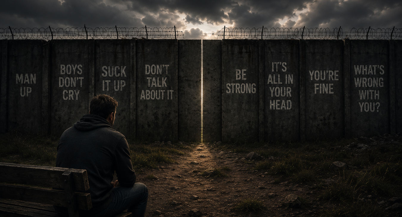 Why Men Don't Talk About Their Mental Health Image